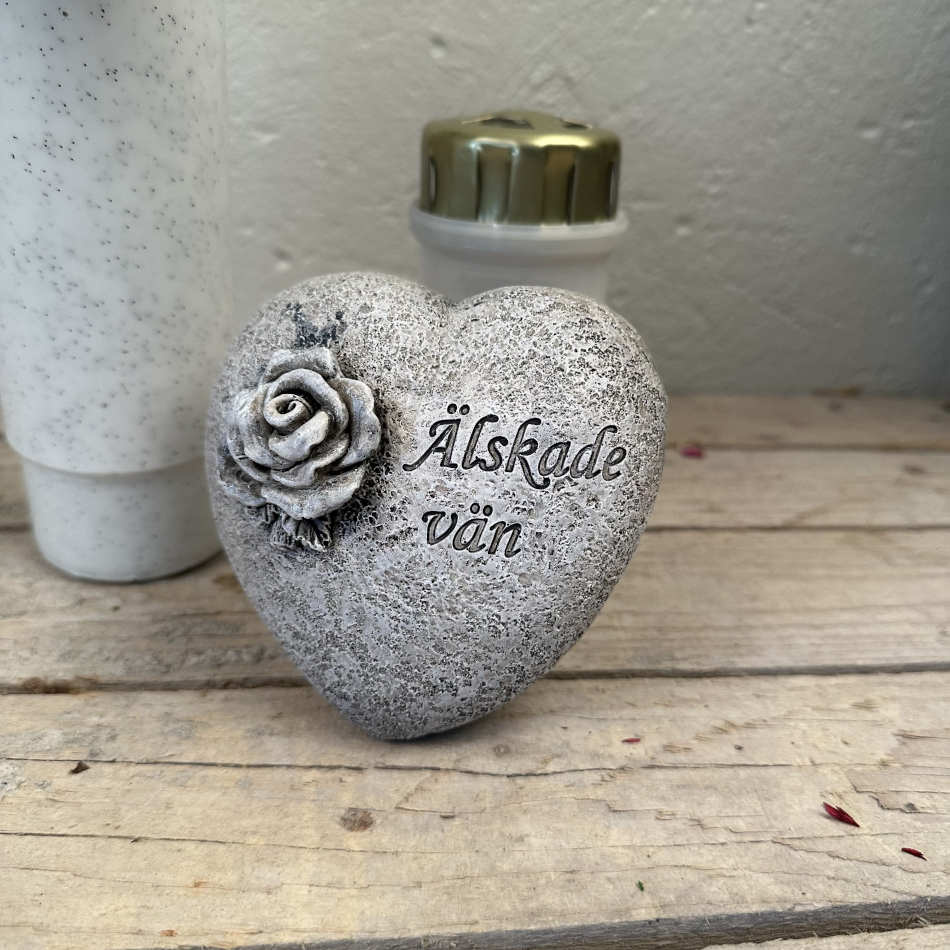Gravdekoration Älskade Vän