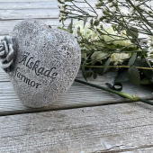 Hjärta med text – Älskade farmor Hjärta med text – Älskade farmor