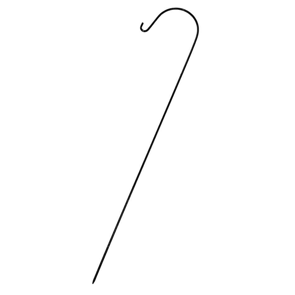 Spjut till hängande gravlykta, svart