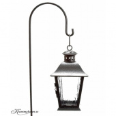 Gravlykta, silvergrå hängande Gravlykta, silvergrå hängande