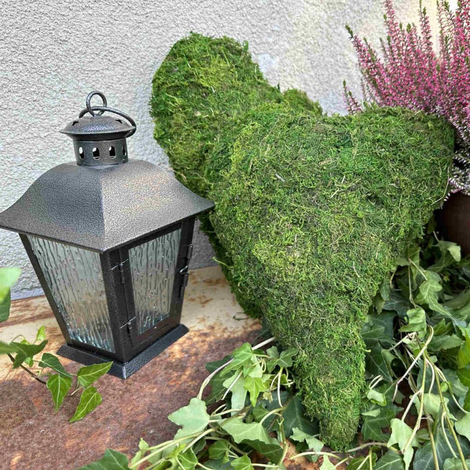 Spjut till hängande gravlykta, silvergrå