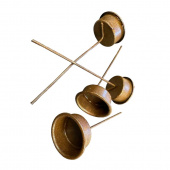 Ljushållare för Värmeljus - Rostfärgade 4 st Ljushållare för Värmeljus - Rostfärgade 4 st