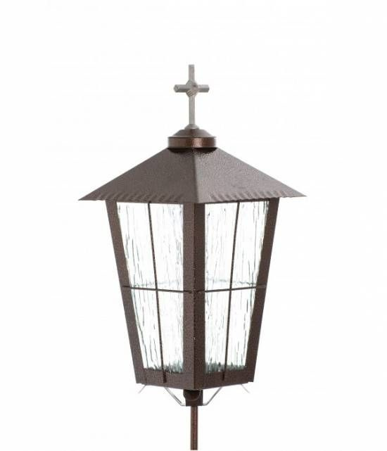 Glas, råglas, till 30 cm lykta