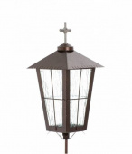 Glas, råglas, till 30 cm lykta Glas, råglas, till 30 cm lykta