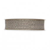 Dekorband Beige/Guld 25 mm (20 meter) Dekorband Beige/Guld 25 mm (20 meter)