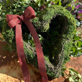 Dekorband Röd/Guld 25 mm (6 meter) Dekorband Röd/Guld 25 mm (6 meter)