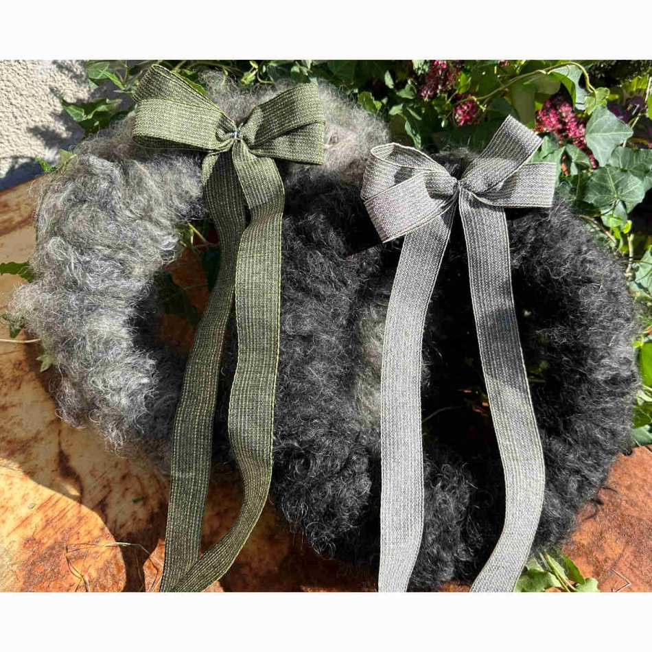 Dekorband Beige/Guld 25 mm (6 meter)