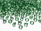 Grön diamantkonfetti