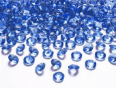 Marinblå diamantkonfetti