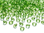 Ljusgrön diamantkonfetti