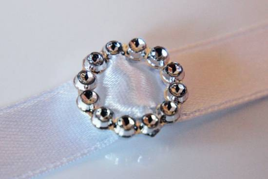 Banddekoration ca 2 cm i diameter