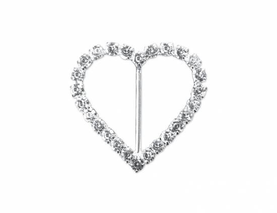 Dekorationsspänne hjärta med stenar