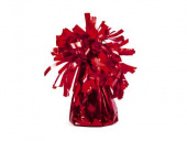 Folieklädda ballongtyngder, Röd. 4 st