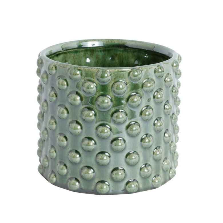 Kruka Glacebubbel Grön 15 cm