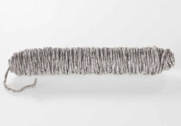 Ullsnöre, Grå. 5 m. 50 mm tjockt