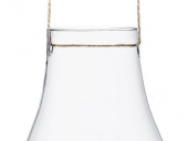 Glasdekoration att hänga. ca 10.5x9.5x15cm Glasdekoration att hänga. ca 10.5x9.5x15cm