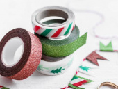 Tejp / Washitejp, Julmix, mix. 4 x 10 meter Tejp / Washitejp, Julmix, mix. 4 x 10 meter