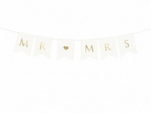 Banner med texten mr & mrs mr & mrs