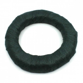 Halmstomme med grön kranspapp, 21 cm Halmstomme med grön kranspapp, 21 cm