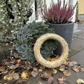 Halmstomme, 28 cm  Halmstomme, 28 cm