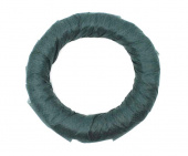 Halmstomme med grön kranspapp, 30 cm Halmstomme med grön kranspapp, 30 cm