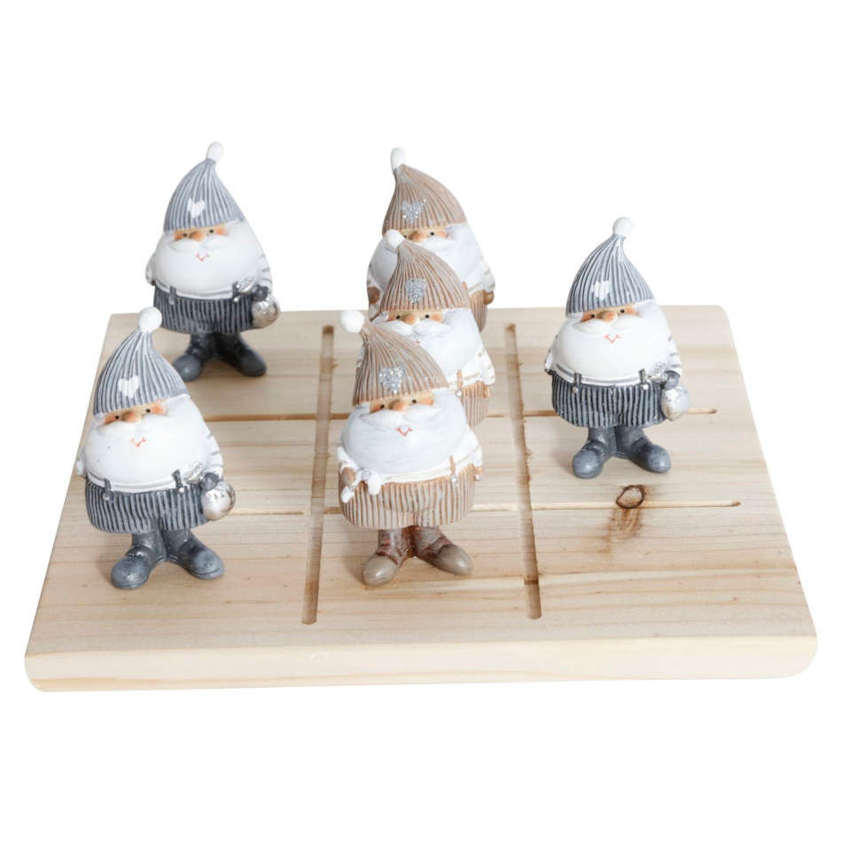 Spel med julnissar - 3 i rad