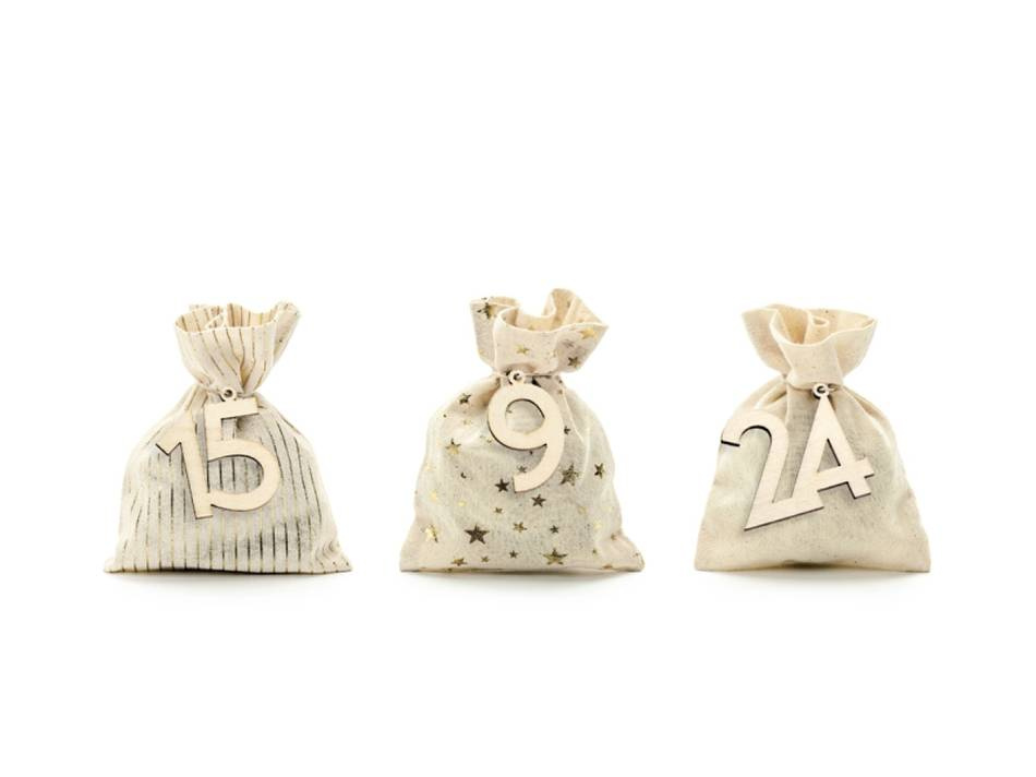 Adventskalender, påsar. Mix