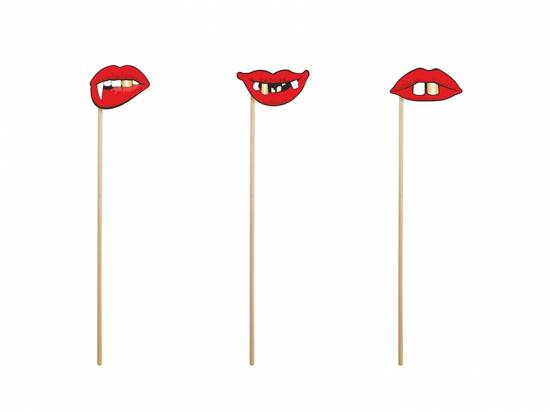 Läppar på pinne i olika utföranden