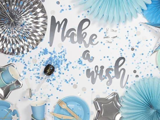 Stjärnor i blå dukning