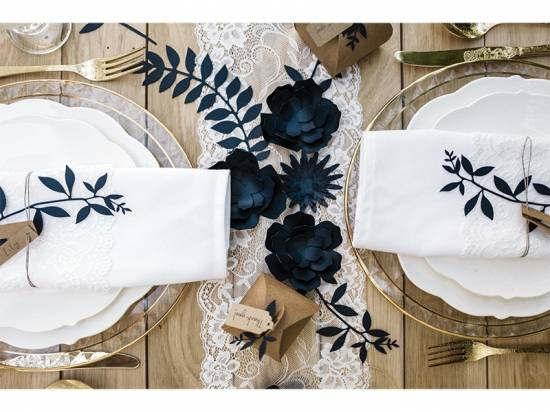 blommor för bordsdukning