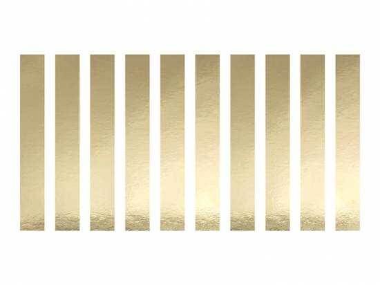 Servettringar, guld, 10-pack