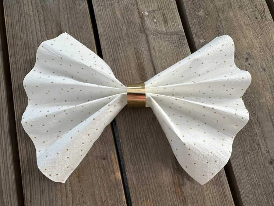 Servettringar, guld, 10-pack, papp, DIY