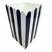 Askar till popcorn. Blå mixade färger. 6 st Askar till popcorn. Blå mixade färger. 6 st