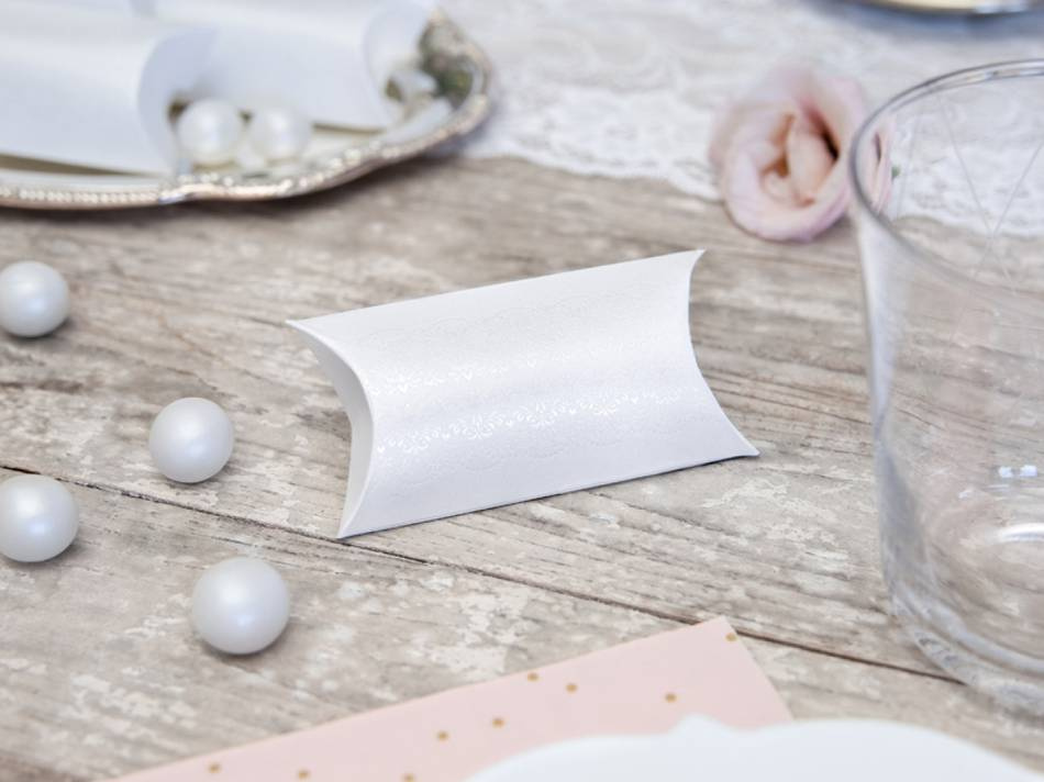 Presentask vit 9,5cm 10st