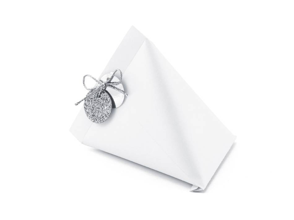 Presentask vit 10x9x9cm 6st