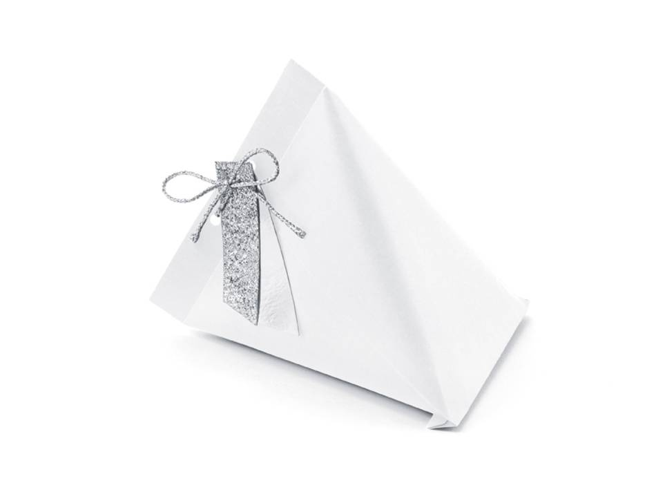 Presentask vit 10x9x9cm 6st