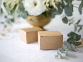 Presentaskar brun 6x5.5 cm 10 st Presentaskar brun 6x5.5 cm 10 st