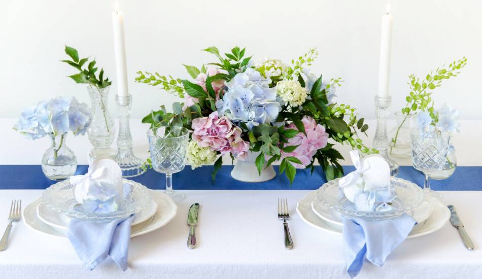 Satinband, Mörkblå, 360 mm ( 9 meter ) 