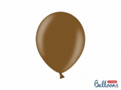 10-pack chokladbruna metallicballonger, ca 27 cm