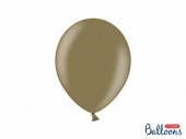 cappuccinofärgade metallicballonger, 10-pack, ca 27 cm