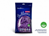 Hållbara lavendelblå ballonger för olika festligheter som kalas, dop, bröllop mm 10 st latexballonger, ca 27 cm, lavendelblå