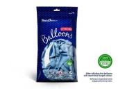 Babyblåa ballonger i 10-pack