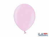 10 st rosa ballonger, metallisk yteffekt, ca 30 cm