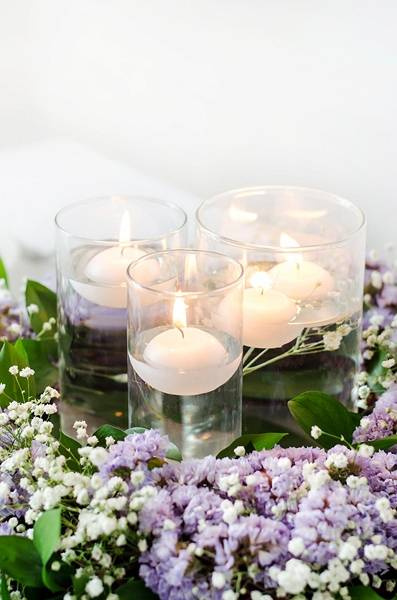 Vackra flytljus i 50-pack