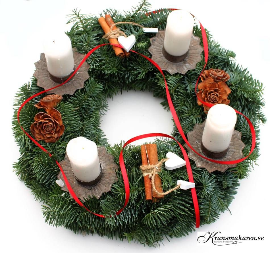 30 cm kransstomme och spoltråd