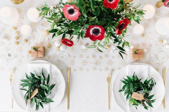 Duka med snören i rosa