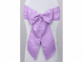 Rosett för bröllopsdekoration mm Rosett, lavendel i flexibel satin