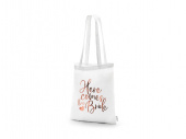 Tygpåse med texten - Here comes the bride, white, 39 x 42 cm Tygpåse med texten - Here comes the bride, white, 39 x 42 cm