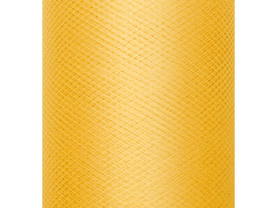 Tyll, gult, 30 mm bred, ca 50 meter