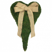 Rosett av juteväv ca 18 x 30 cm Rosett av juteväv ca 18 x 30 cm